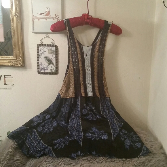 Free People boho tunic top / dress, Medium - Picture 10 of 12